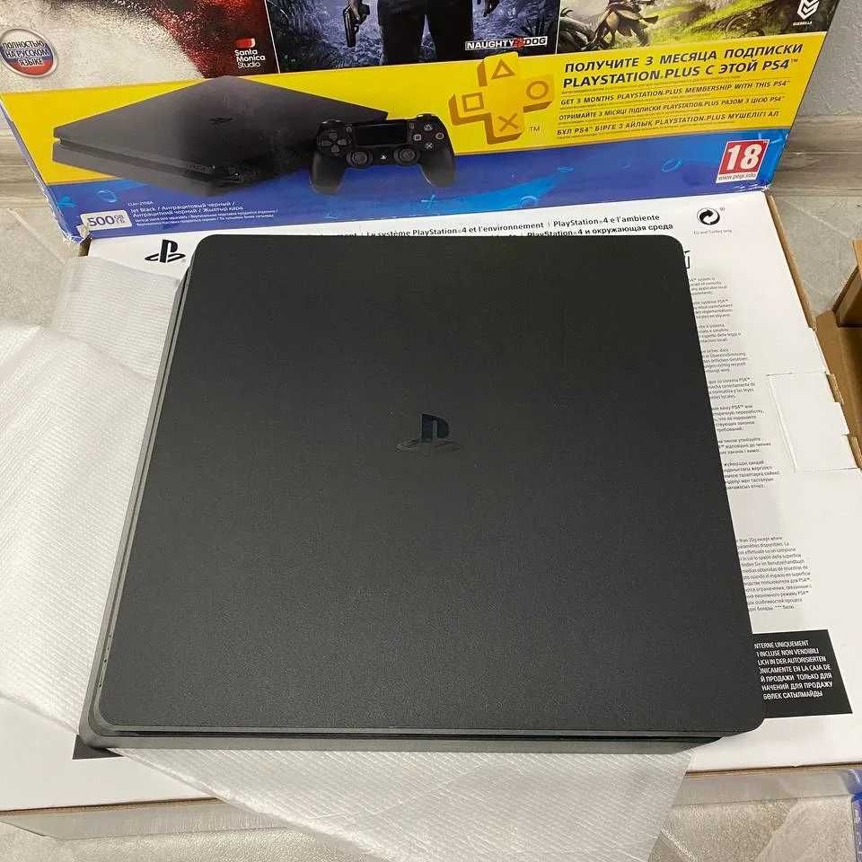 PS4 slim500 gb-7000, PS4 Pro, PS4 slim 1 tb есть все игровые прист-ки