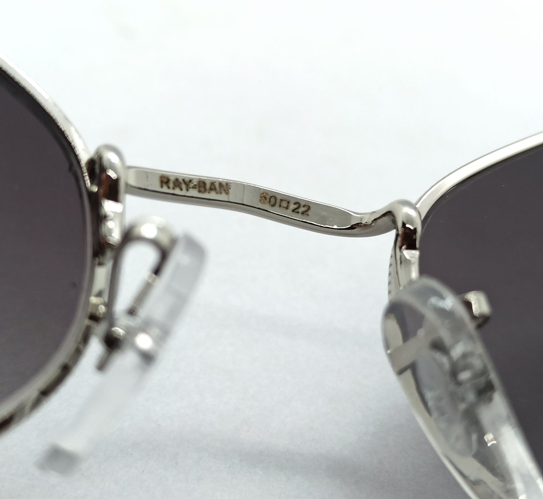 Ray Ban очки унисекс модные ромбы серый градиент в металлической оправ