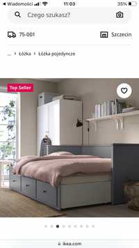 Łóżko rozkładane Ikea HEMNES