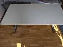 Biurko IKEA Bekant białe dąb 80x160