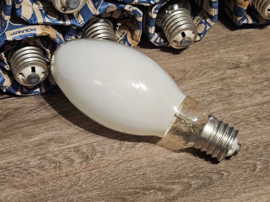 Żarówka rtęciowa POLAMP MIX F 250W E40 – Made in Poland 24 szt. -NOWE!