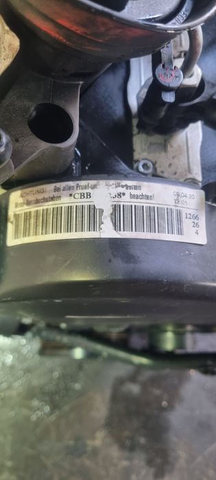 Мотор двигун 2.0тді. CBA  CBD CBB 103kw.в. двигатель Volkswagen b6 200