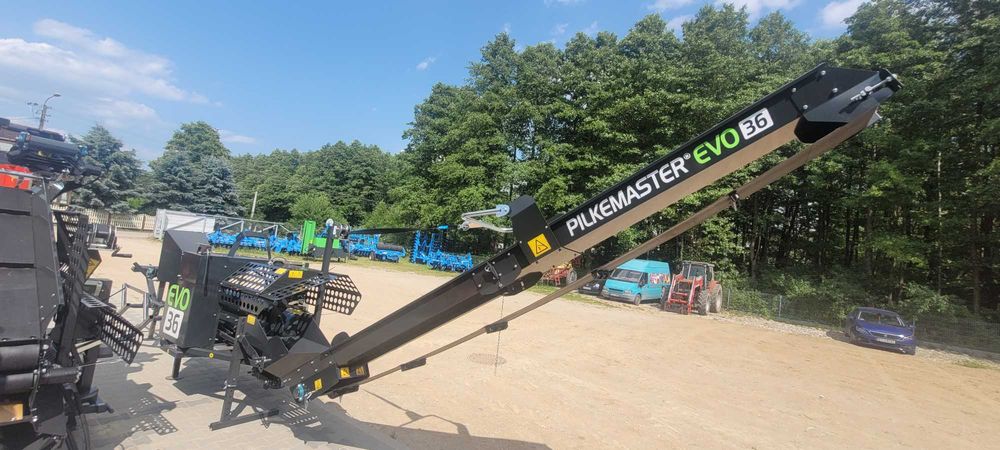 Fińska Piło łuparka Pilkemaster EVO36 kombajn do drewna od ręki