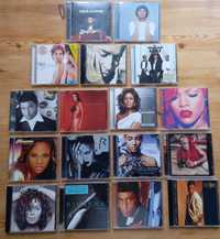 Zestaw 17 CD R&B Rihanna Whitney Alicia Janet Toni STAN IDEALNY/BDB!!