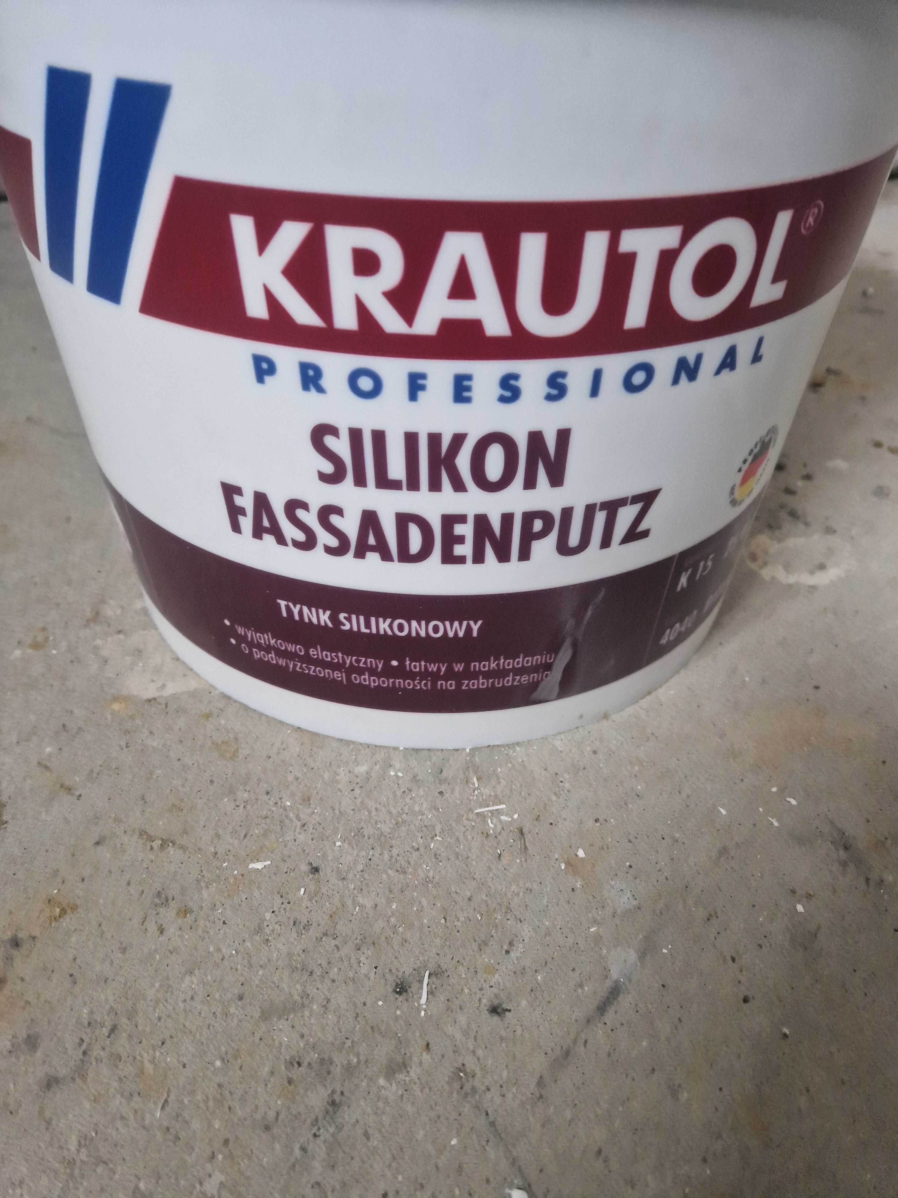 krautol professional silikon fassadenputz tynk silikonowy K15 25Kg