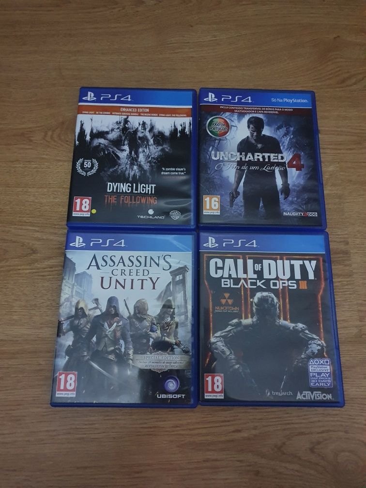 Jogos Para Ps4 - Separado Ou Junto