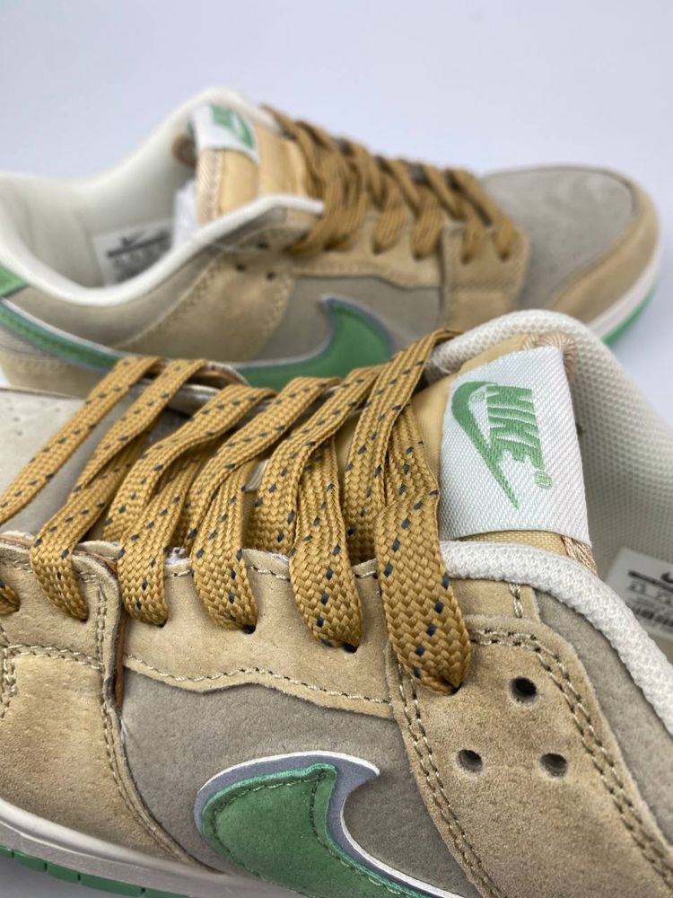 Кросівки Nike SB dunk beige/green/найк sb данк/