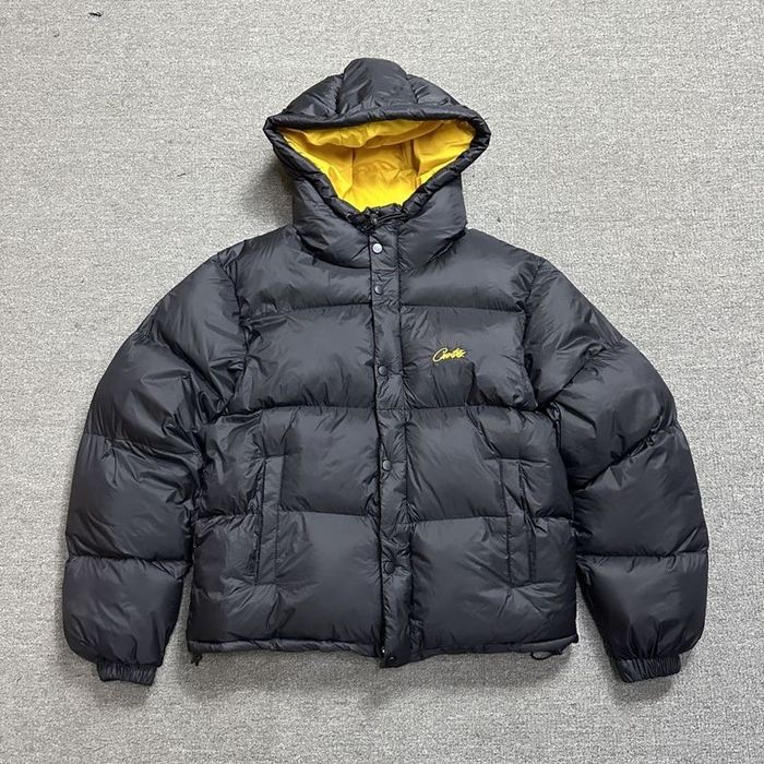 Пуховик Corteiz Кортез Puffer Куртка Зимова Тепла Гарна Набивка