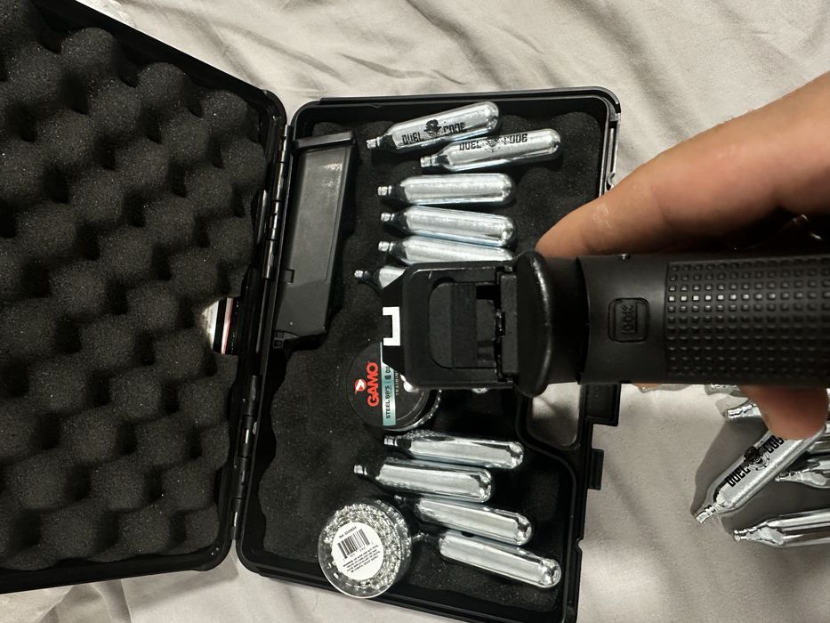 Glock co2 como nova,airsoft