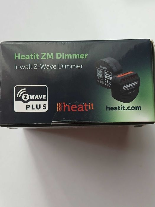 Heatit ZM Dimmer ściemniacz Z-wave*nowy i Fabrycznie zamknięty*nowy