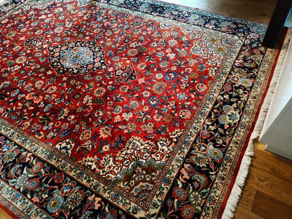 Dywan wełna kaszmir Teheran , ręczna robota  certyfikat promocja