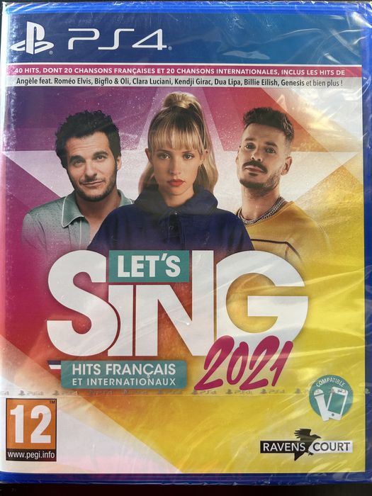 Plyta PS4 lets sing hits francais 2021 orginalnie zapakowana