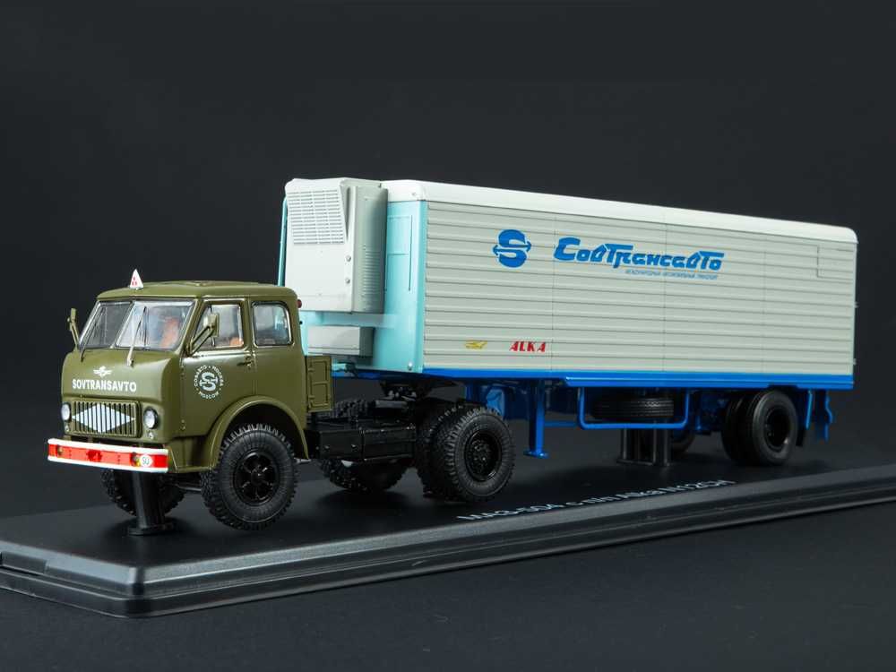 МАЗ-504А с п/п Alka N12CH (1970) - SSM(Start Scale Models)