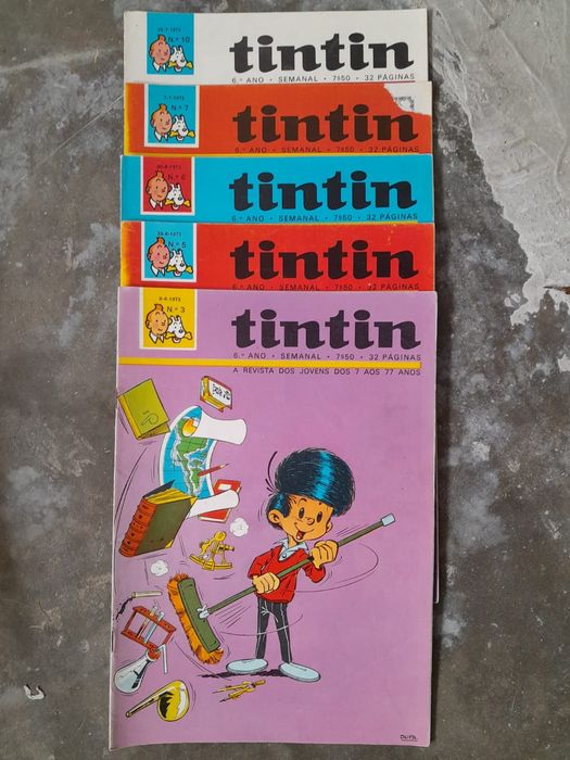 Revistas Tintin soltas