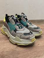 Gucci x Balenciaga Wmns Triple S 'The Hacker Project - Beige Yellow'