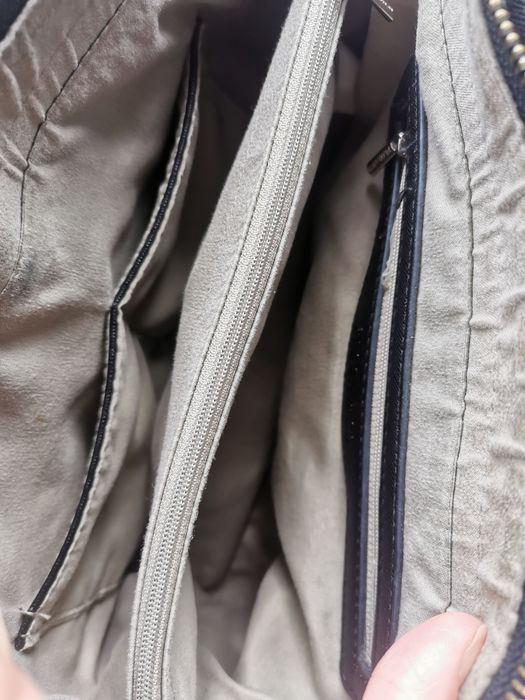 Czarna torebka, torba, elegancka, przegródki, elegancka