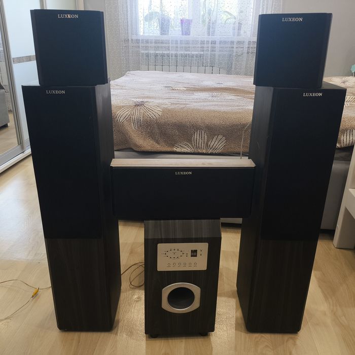 акустична система  Luxeon 5.1 - 1 сабвуфер і 5 колонок (не працює)