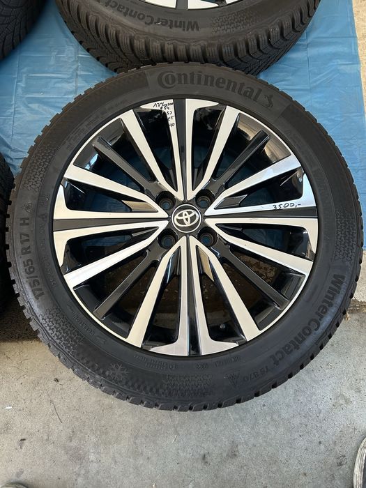 03 Koła TOYOTA YARIS CROSS 4x100 Continental 175/65/17 B Ładne