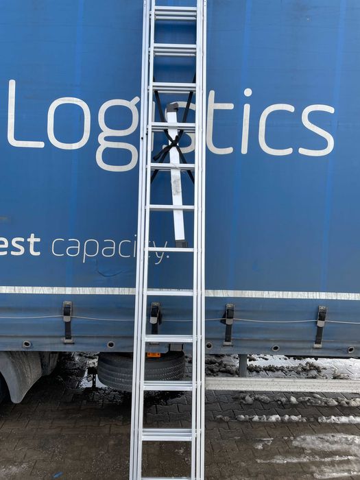 Drabina aluminiowa uniwersalna wielofunkcyjna 3x12 HIGHER 7,38m II Gat