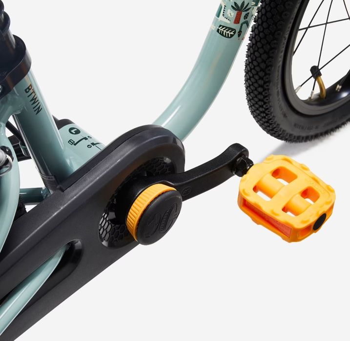 BICICLETA DE APRENDIZAGEM 2 EM 1 CRIANÇA 3-5 ANOS 14"