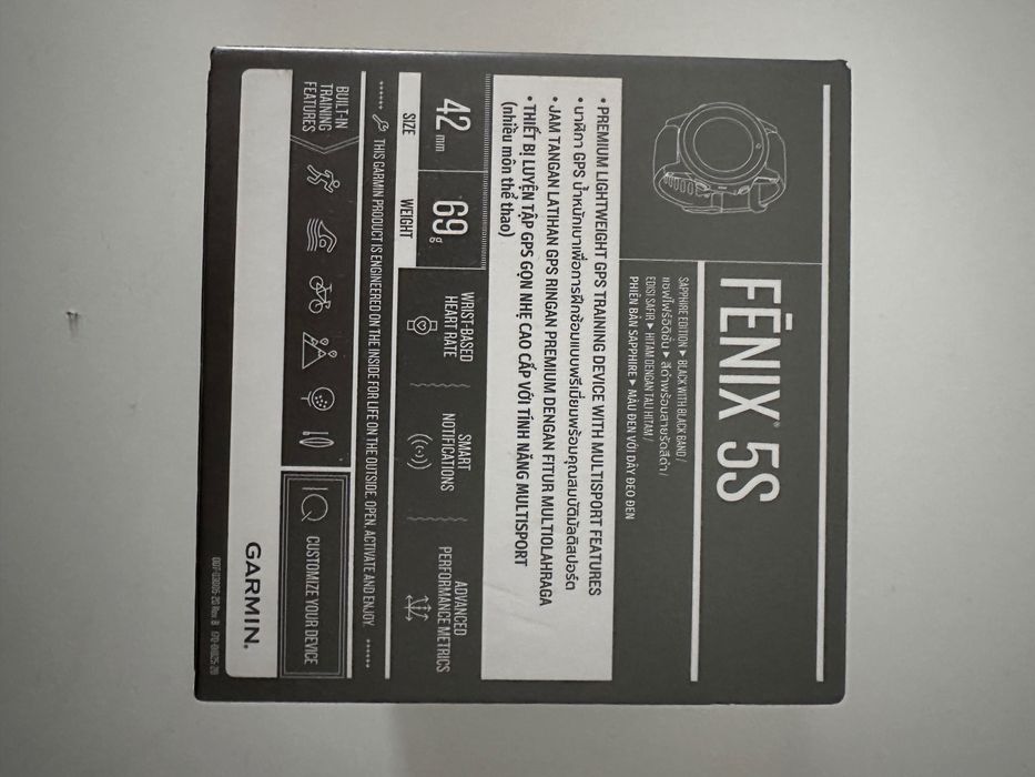 Garmin Fenix 5S Sapphire