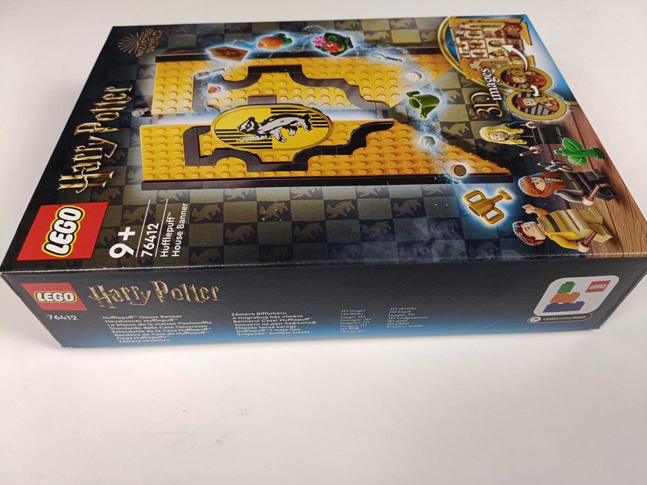 Lego Hufflepuff House Banner 76412 NOVO SELADO