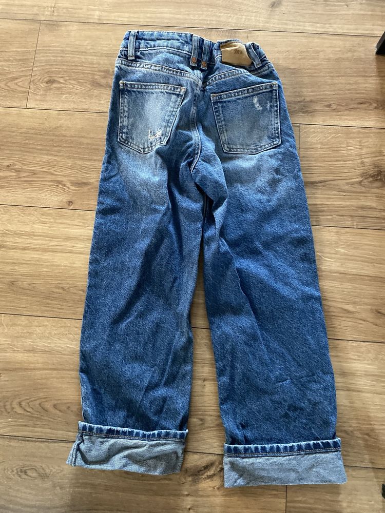 Spodnie jeansy zara 134