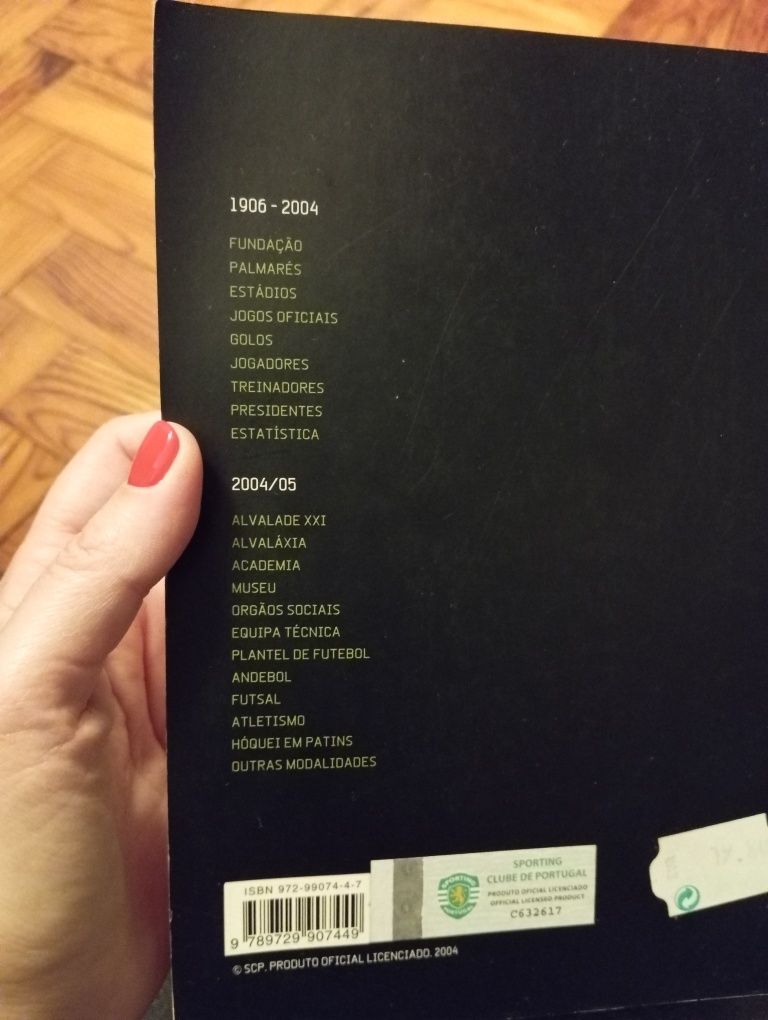 Almanaque do Sporting de Rui Tovar