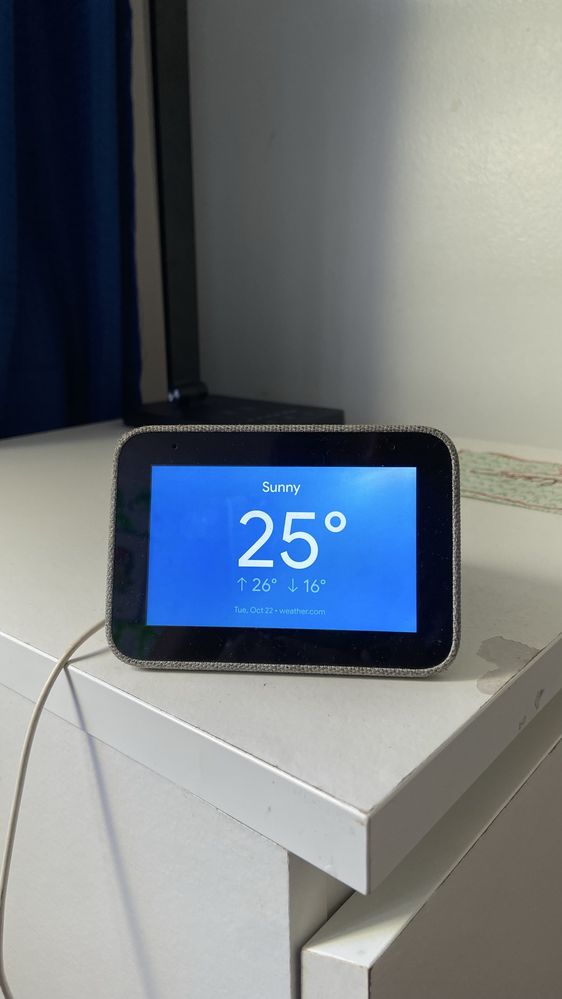 Lenovo Smart Clock com Google Assistant
