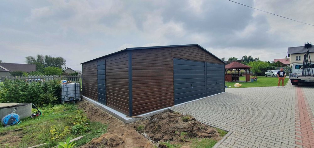 GARAŻ Drewnopodobny Hala Wiata Rolnicza Budka ogrodowa Magazyn Blaszak