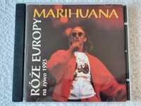 Róże Europy Marihuana na żywo 1993, wydawca D'art, płyta cd !!!