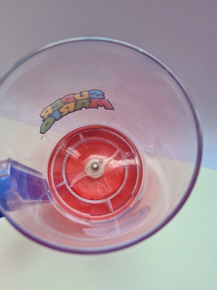 Чашка Супер Марио с размешивателем