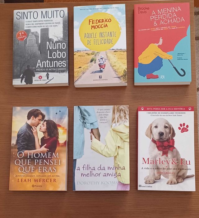 Livros variados a 5 cada