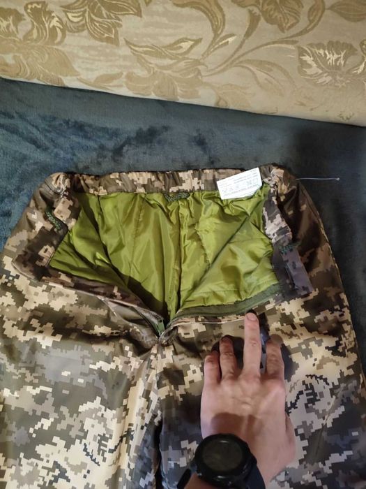 Штани військові Зимні піксель