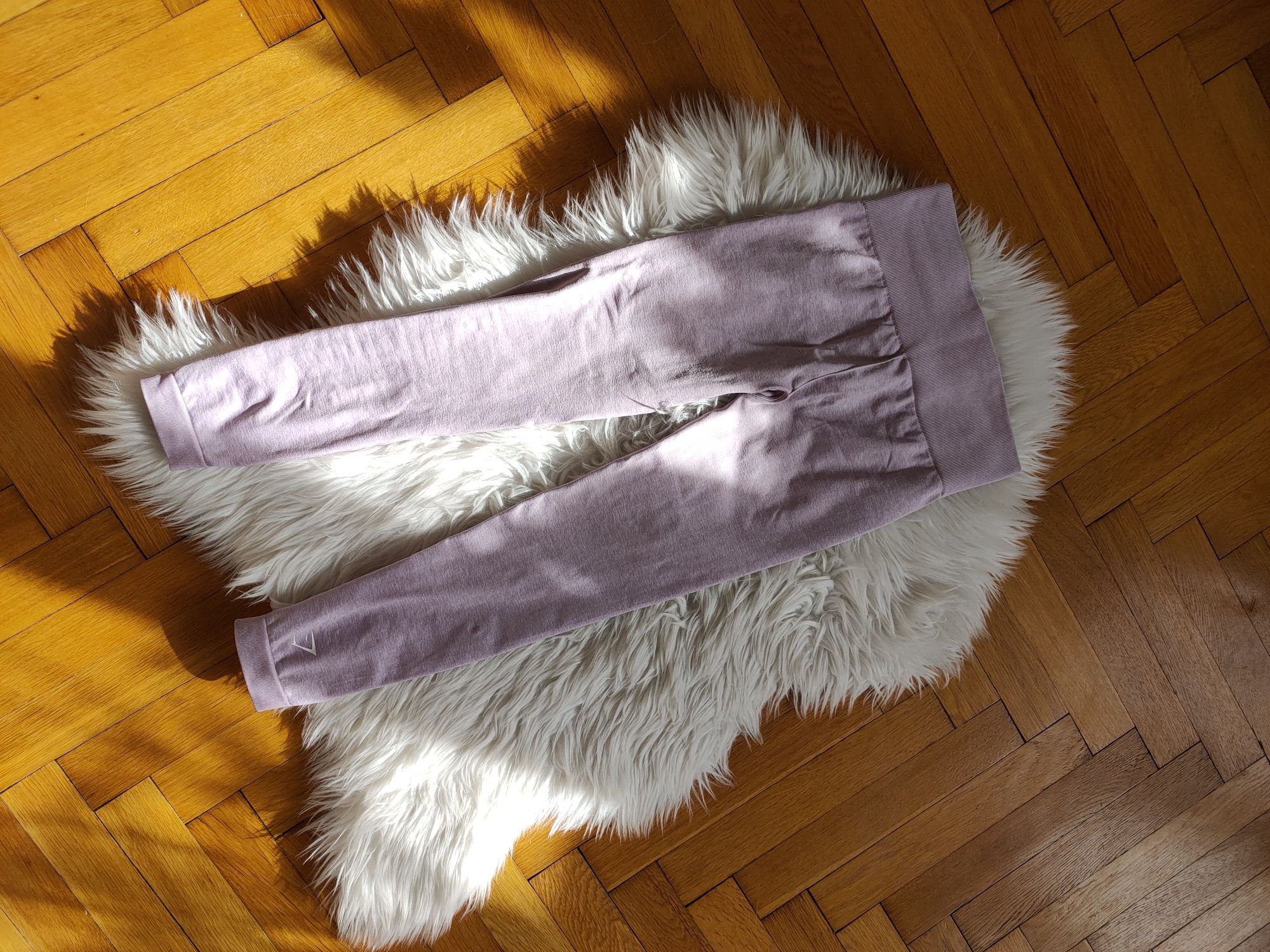 Legginsy sportowe gym trening jasne gymshark