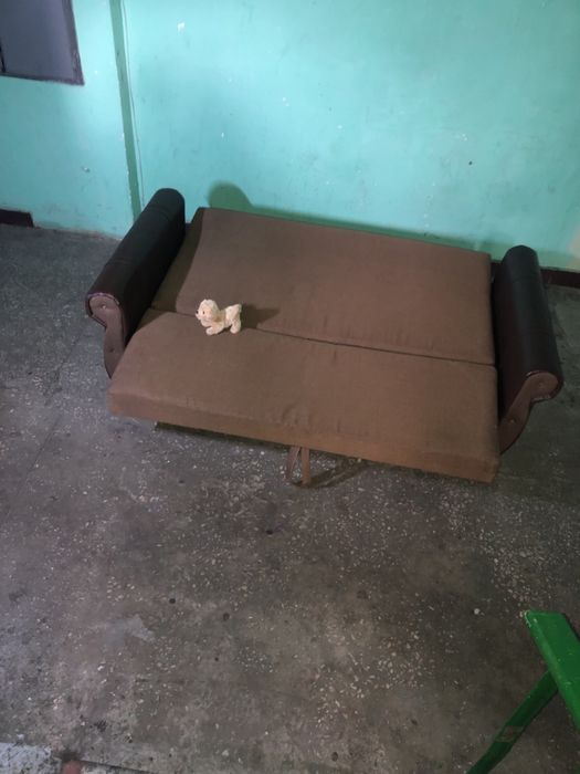 Диванчик с поддоном раскладной 175х125 Ikea