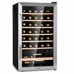 Winiarka Lodówka na Wino Napoje 32 butelki LED 4 do 18°C