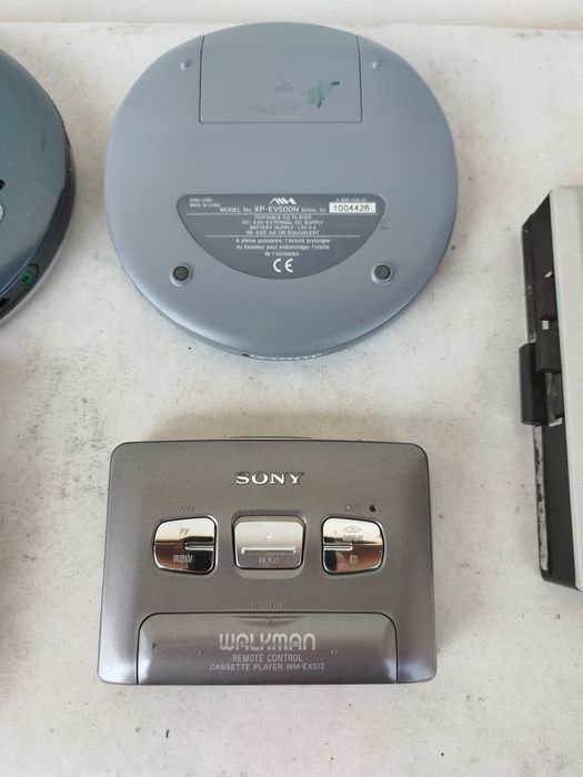 Stare walkmany odtwarzacze