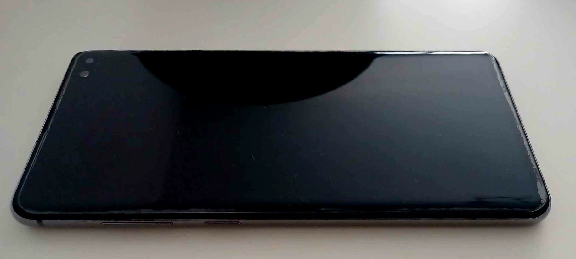 Samsung S10+ etui spconnect spidgen opakowanie ładowarka szkło i folia