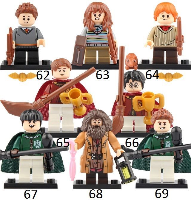 Новые фигурки Лего Lego Гарри Поттер Harry Potter