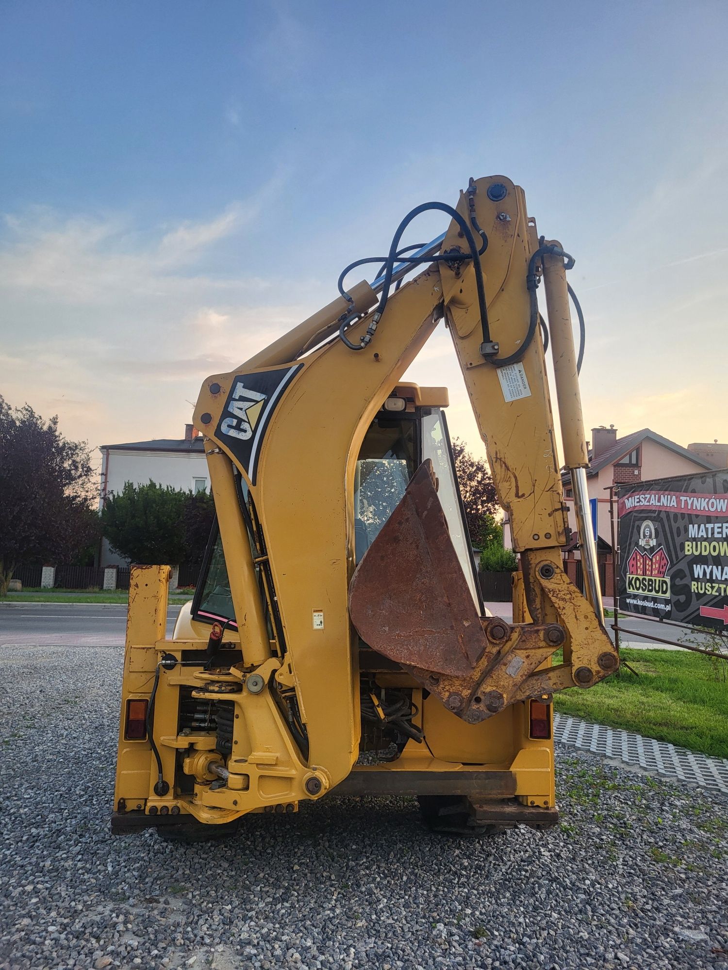 Koparko ładowarka Cat Caterpillar 432D joystick nie 428 C jcb case