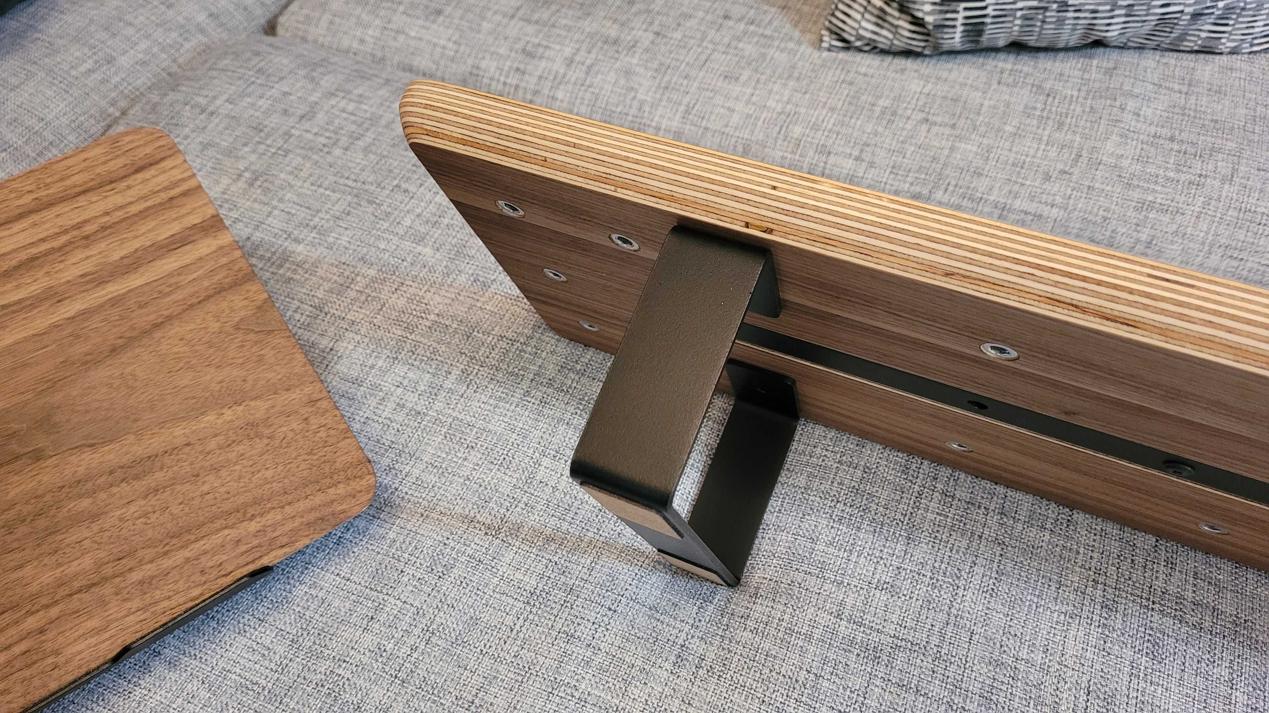 Podstawka pod monitor Bewood - Black - Orzech amerykański GWARANCJA