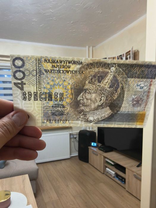 Banknoty z znakiem wodnym