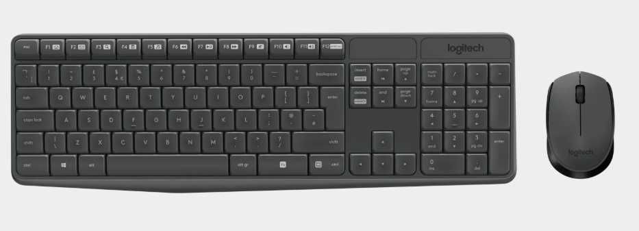 logitech MK235 Wireless Keyboard and Mouse Combo