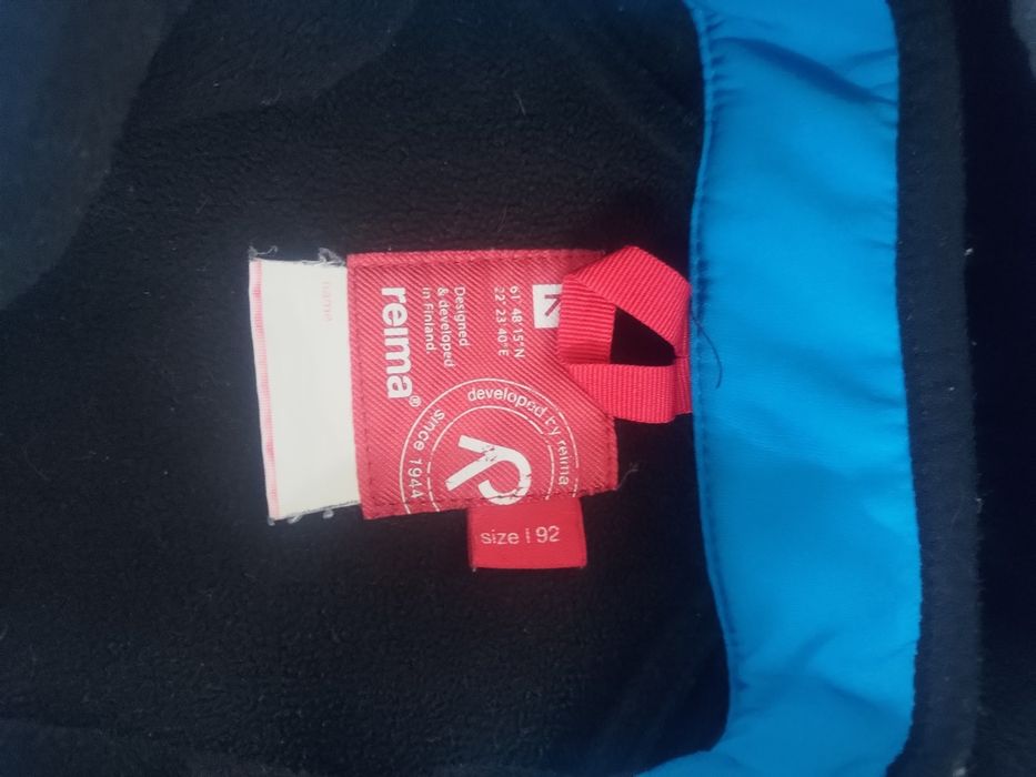 Polar/Softshell Reima 92 - niebieski