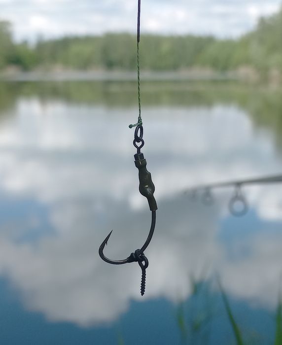 Przypon karpiowy ronnie rig fox z wkrętką