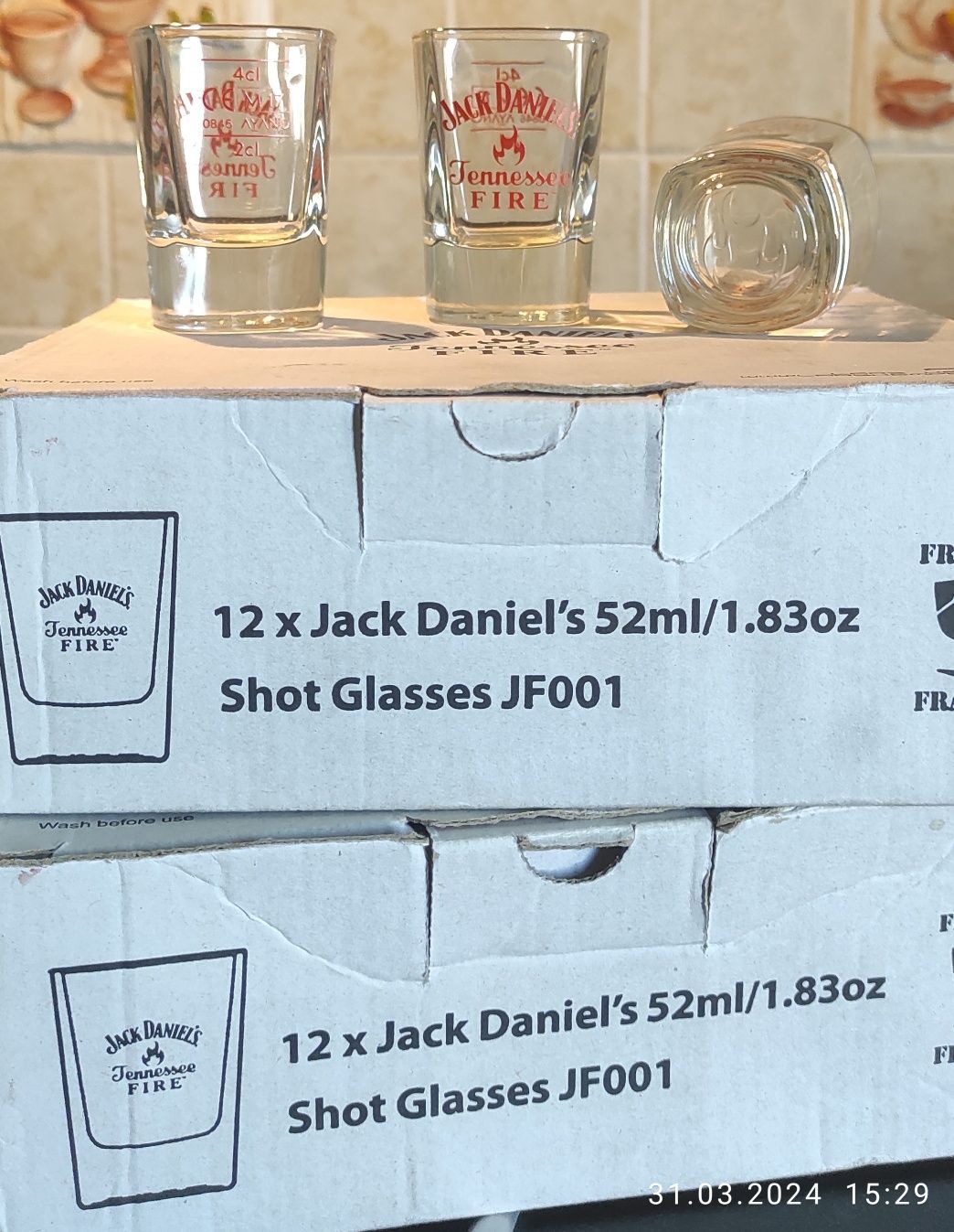 Опт, хайболы Finlandia, рюмки Jack Daniels fire
