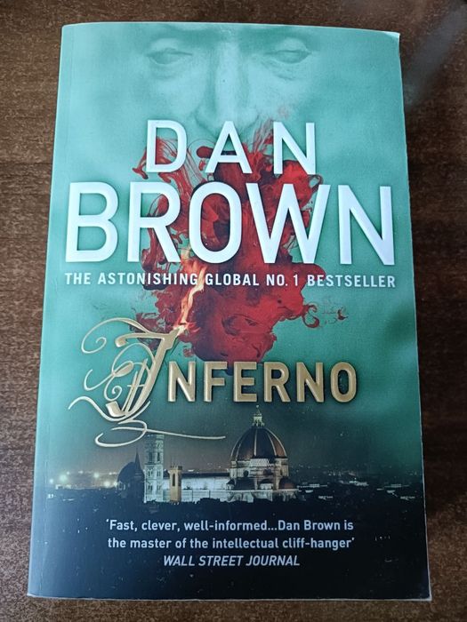Dan Brown Inferno, Ден Браун, Інферно, англійською