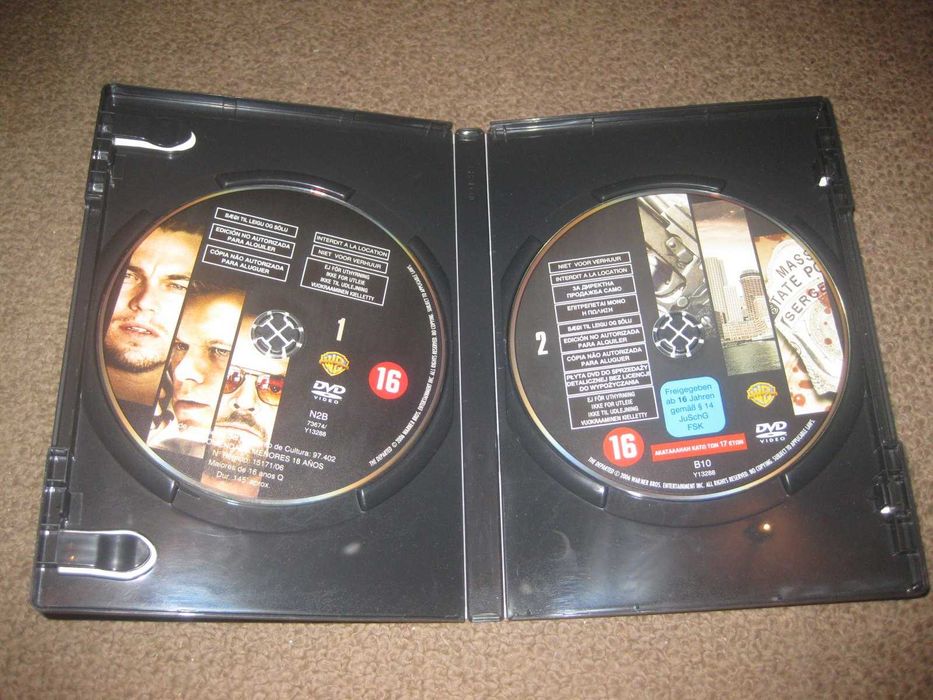 "The Departed - Entre Inimigos" Edição 2 DVDs
