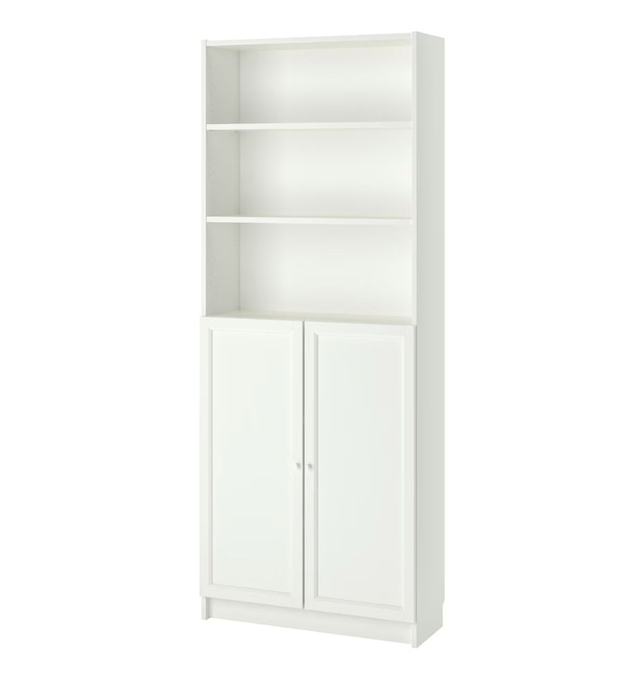 Estante Billy ikea branca com duas portas